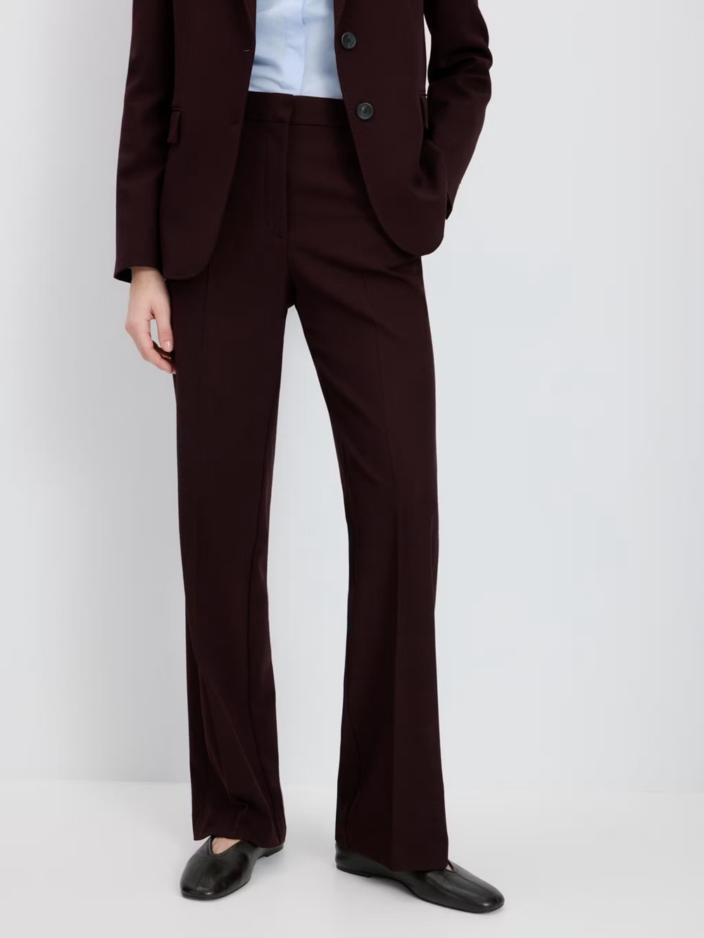 Mango Women's Straight Fit Suit Pant